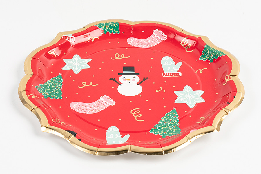 Custom-shaped Paper Plates
