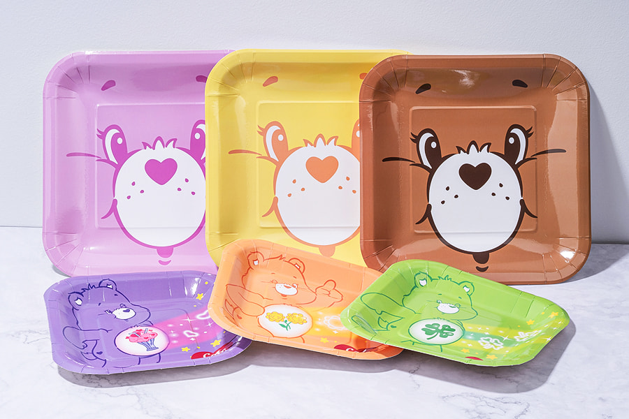 Customizable Cartoon Square Paper Plates